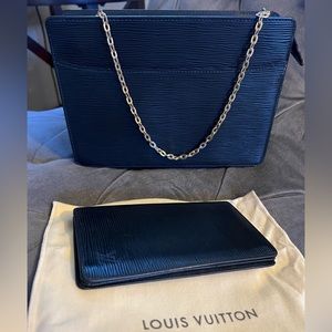 Louis Vuitton Pochette Homme and matching wallet